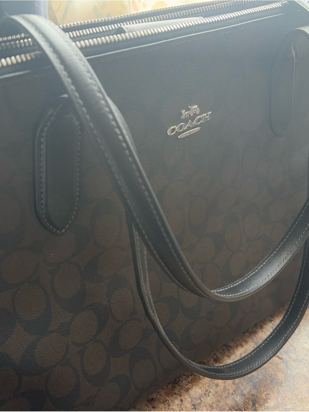 Coach Brown Tote